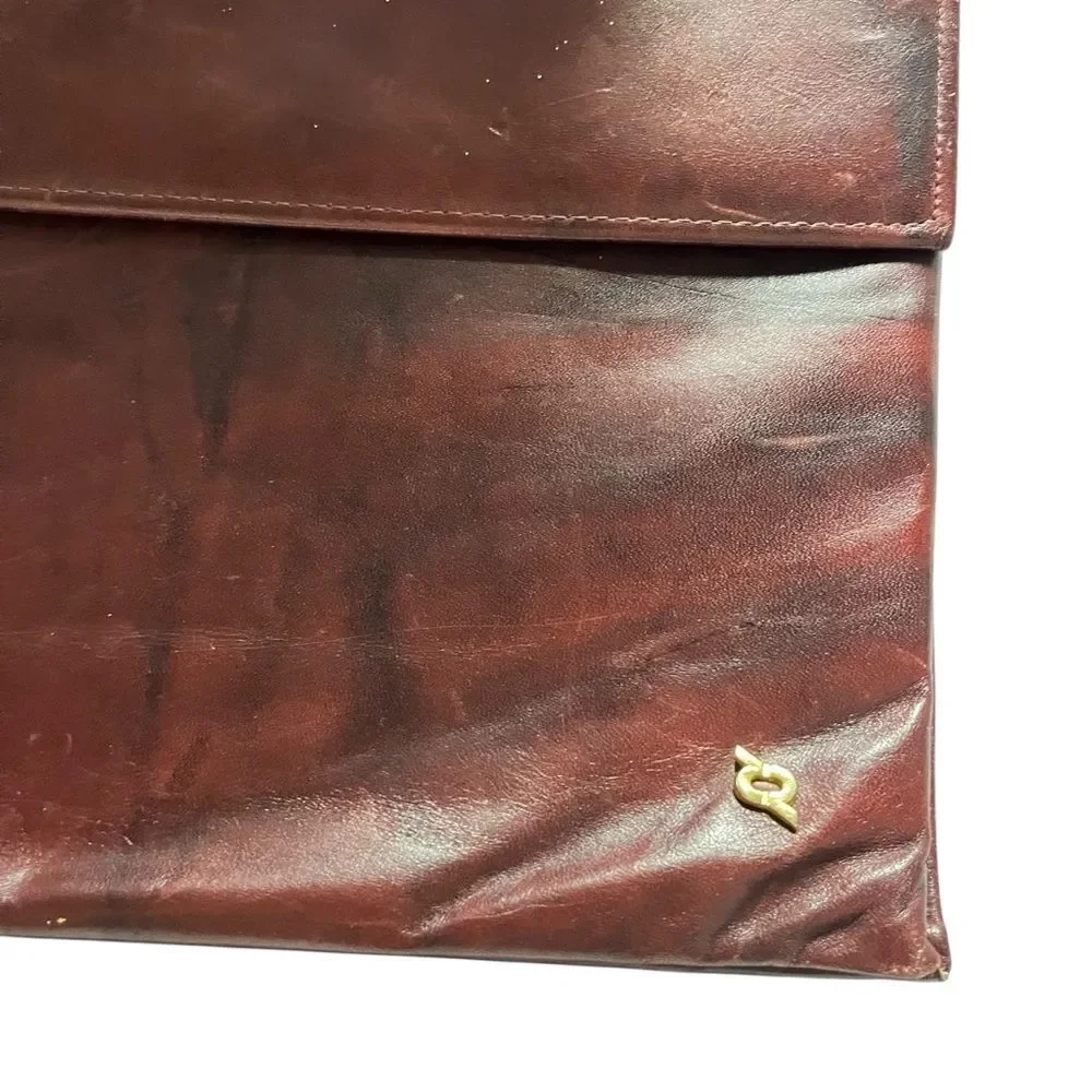 Rolf’s Vintage Cowhide Leather Portfolio Document Case